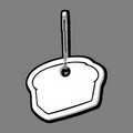Zippy Pull Clip & Loaf of Bread Outline Clip Tag